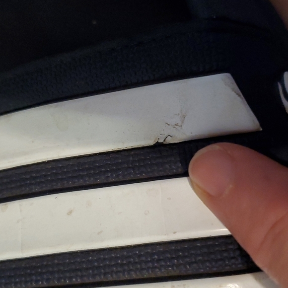 Adidas shoes sandals size 8 navy blue - Picture 11 of 12